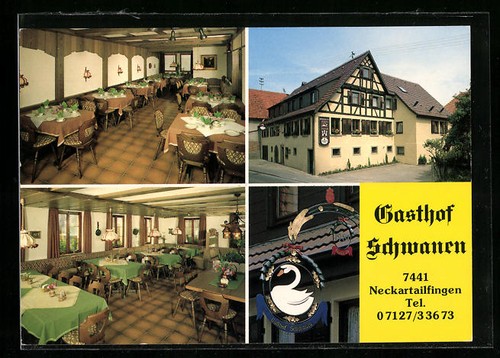 Neckartailfingen gasthof - ak,