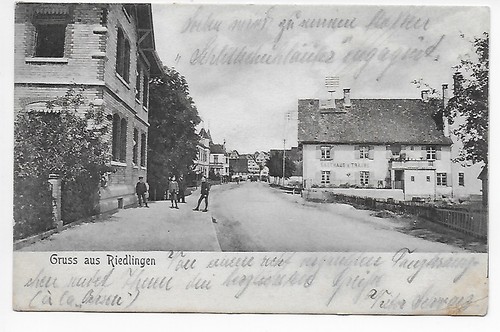 Gruss aus riedlingen - aus, 1913