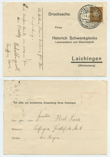 71698 sonderstempel - -,