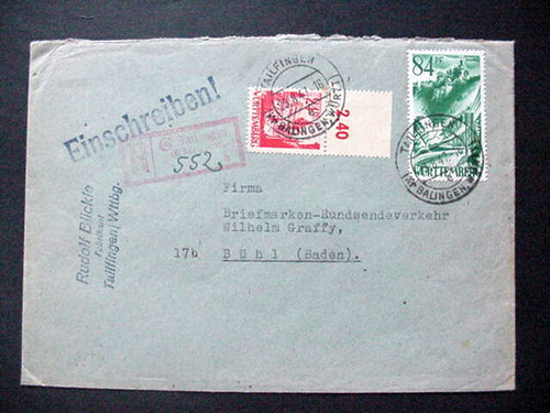 Franz zone württemberg 8 - franz.zone/württemberg,, mi.
