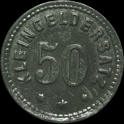 Notgeld pfennig zink - 50,