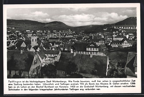 Ansichtskarte tailfingen - tailfingen, /