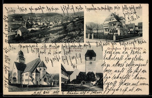 Tailfingen gesamtansicht - ak, tailfingen,